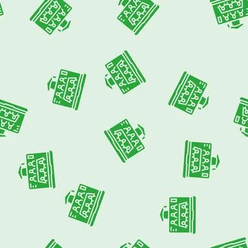 Group project education platform glyph seamless pattern Stock Illustration