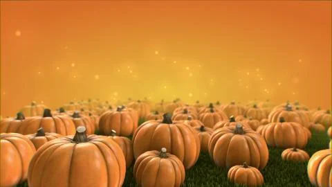 Group of pumpkin patch render  vegetable group with color background Stock Illustration