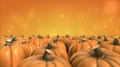 Group of pumpkin patch render  vegetable group with color background Stock Illustration