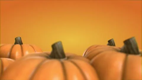 Group of pumpkin patch render  vegetable group with color background Stock Illustration