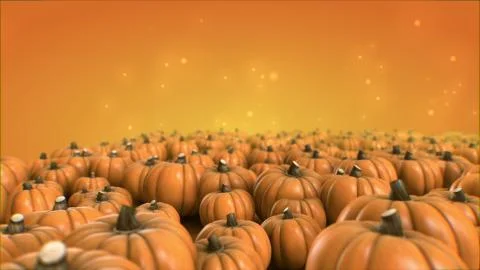 Group of pumpkin patch render  vegetable group with color background Stock Illustration