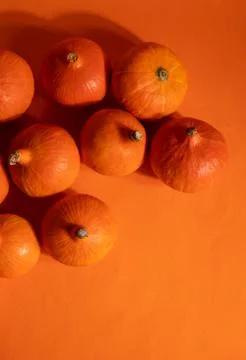 A group of pumpkins Foto stock