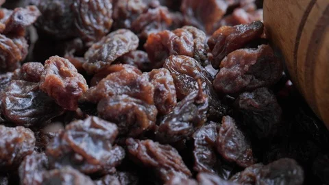 A Group of Raisin Stock-Footage 108985436