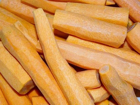 Group of raw carrots. Vegetable Stock Photos