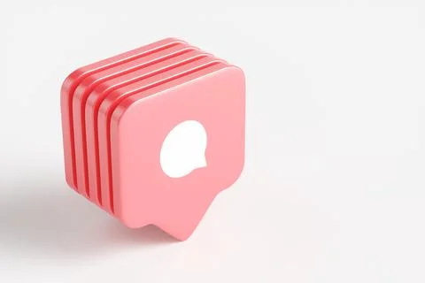 Group of red likes on a white background. Иллюстрация