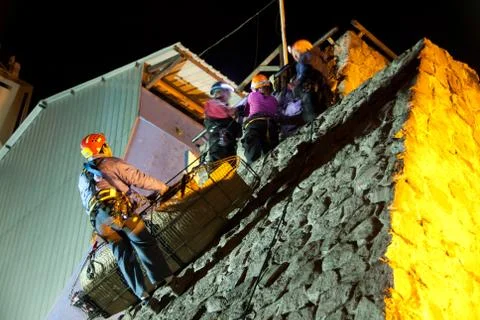 Group of rescuers Stock Photos