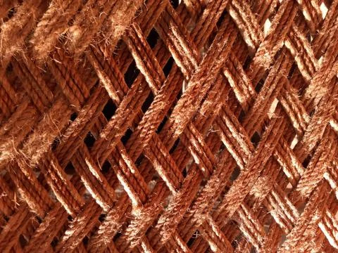 A group of rope Foto stock