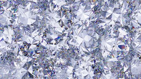 Group of round diamonds. Texture closeup. Stock Illustration