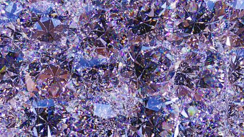 Group of round diamonds. Texture closeup. 3D illustration. Stock Illustration