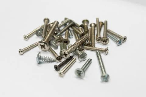 A group of screw Stock Photos