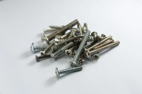 A group of screw Stock Photos