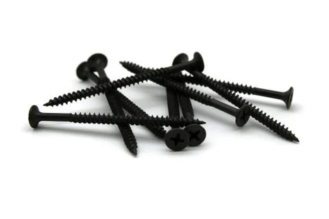 Group of self-tapping screws 写真素材