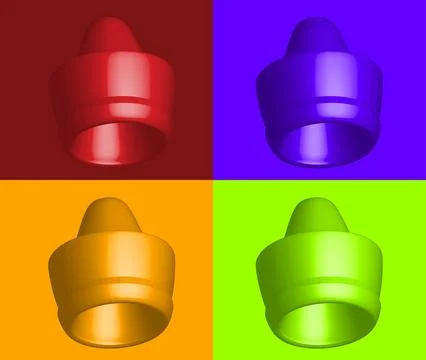 A group of set 3d custom elements with vector file Иллюстрация