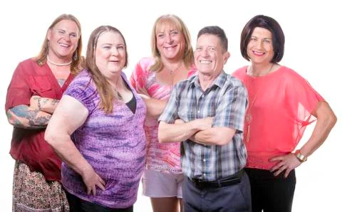 Group Shot of Transgender People Stock Photos