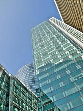 Group of skyscrapers Foto stock