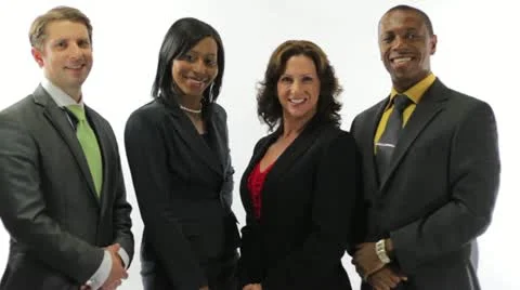 Group Smile Close Stock Footage 11833123