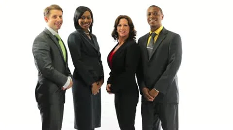 Group Smile Wide Stock Footage 11826568