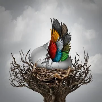 Group Start Concept Stock Illustration