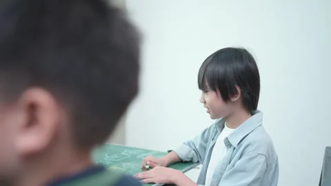 A group of students from an international school Stock Footage 256906774