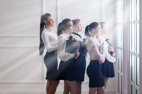 Group of students Stock-Fotos