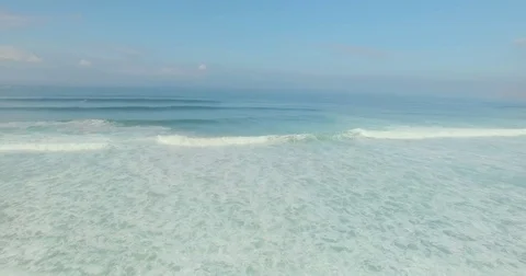 Group of Surfers Catching Waves Stock Footage 69889745