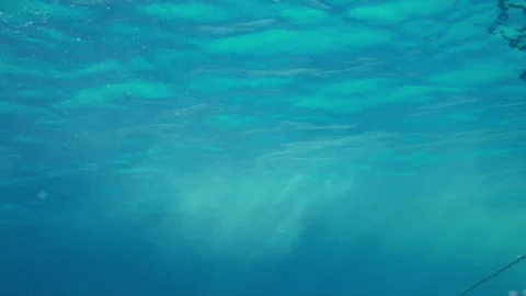 Group of technical divers develop their skills underwater Stock Footage 232378264