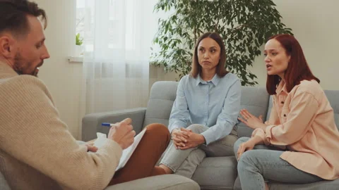 Group Therapy Session in Calm Environment Stock Footage 292868790