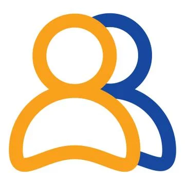 Group Thin Line Icon Stock Illustration