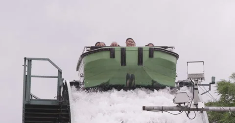 Group of tourists enjoying on roller coaster, Guatemala Stock Footage 63055832