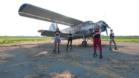 Group training kangoo. Stock Footage 91706020