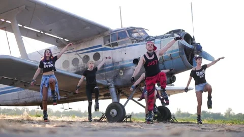 Group training kangoo. Stock Footage 101679687