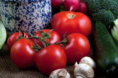 Group of vegetables Stock-Fotos