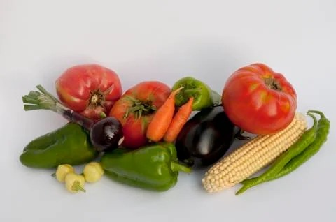Group of vegetables Stock Photos