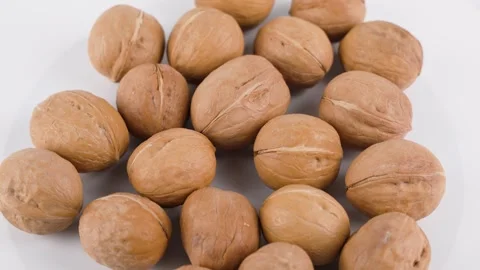 Group of Walnuts. Stock Footage 319419735