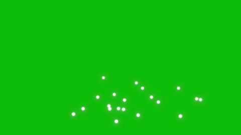 A group of white dots on a green background Vídeos de archivo 331103178