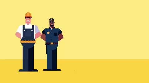Workers Animation Stock Videos – Royalty-Free HD & 4K Videos