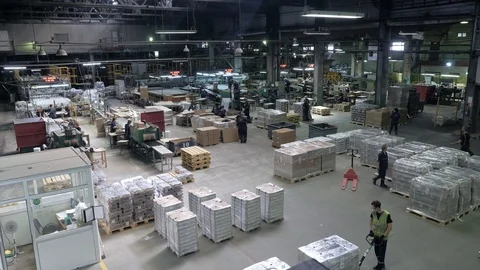 A group of workers in overalls Stock Footage 97197120