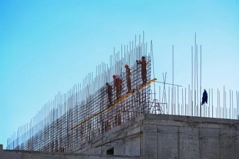 A group of workers Stock Photos