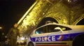 Group of young men walking by police car, emergency situation in night city 4k or 4k+ Resolution