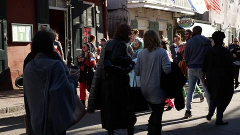 Group of young people dancing as they walk Stock Footage 87113145