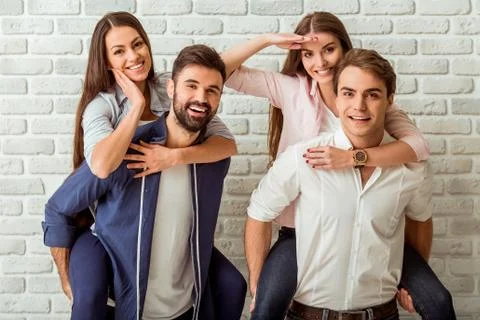 Group of young people Stock Photos