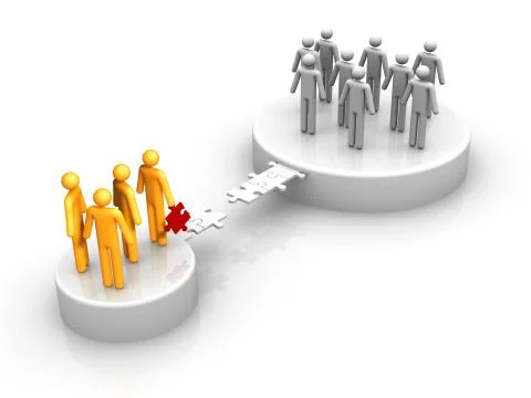 Groups Stock Illustration