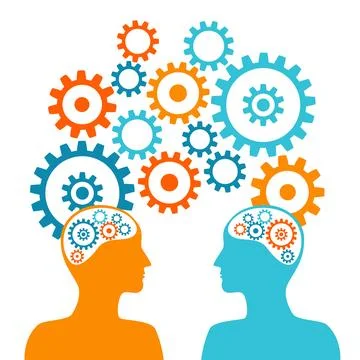 Groups of people with shared interests Stock Illustration