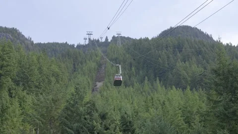 Grouse Mountain Gondola Stock Footage 271146542