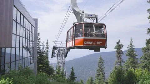 Grouse Mountain Gondola Stock Footage 271146545