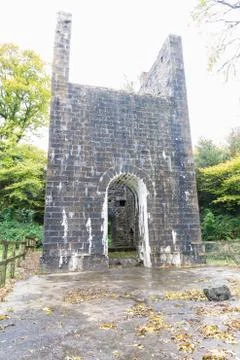 Grove Colliery beam engine house Stock Photos