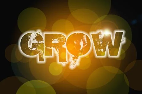 Grow concept Stock Illustration