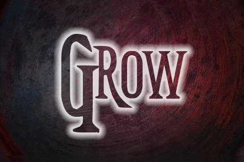 Grow concept Stock Illustration