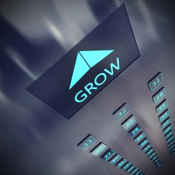 Grow elevator Stock Photos