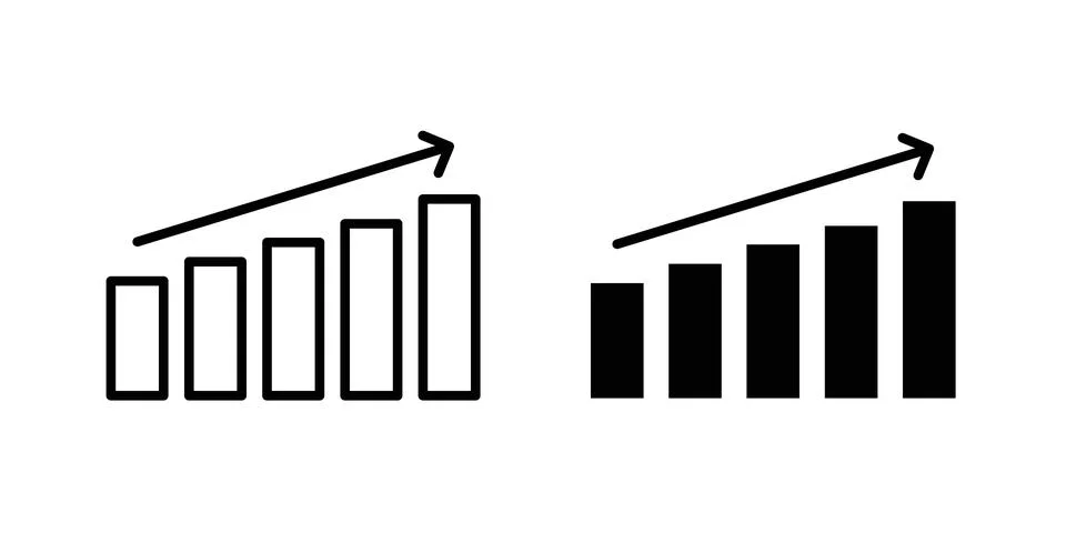 Grow icon for web projects Stock Illustration